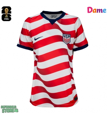 Forente stater Replika Hjemmebanetrøje Dame VM 2026 Kortærmet